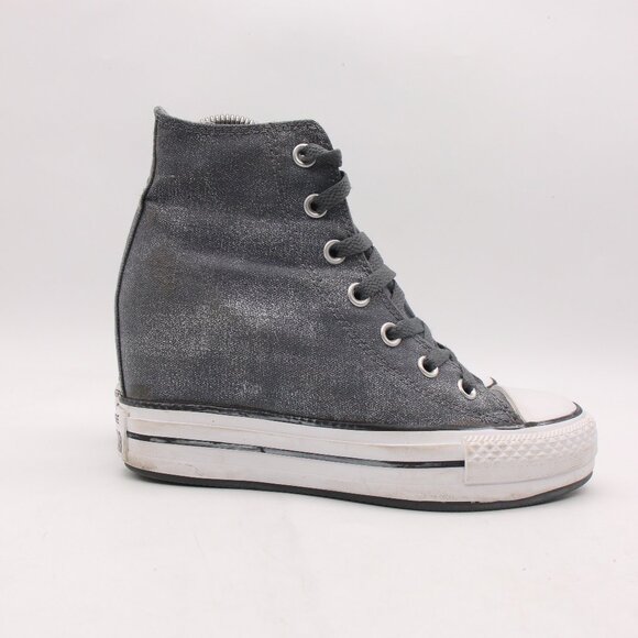 Converse Chuck Taylor Women's Size 6.5  All Star Hidden Heel Wedges 545036C - Picture 1 of 9